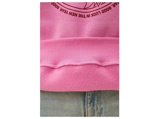 Balzac Paris Sweatshirt Rosa mit Santa-Grafik Pink - Ansicht 12