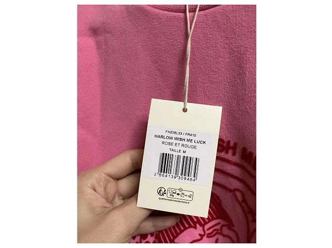 Balzac Paris Sweatshirt Rosa mit Santa-Grafik Pink - Ansicht 13