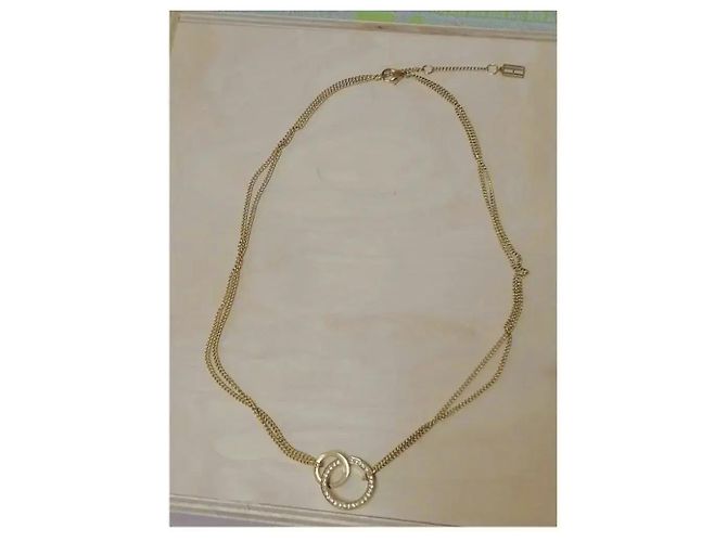 Tommy Hilfiger Collana Cerchi Intrecciati Oro D'oro - vista 3