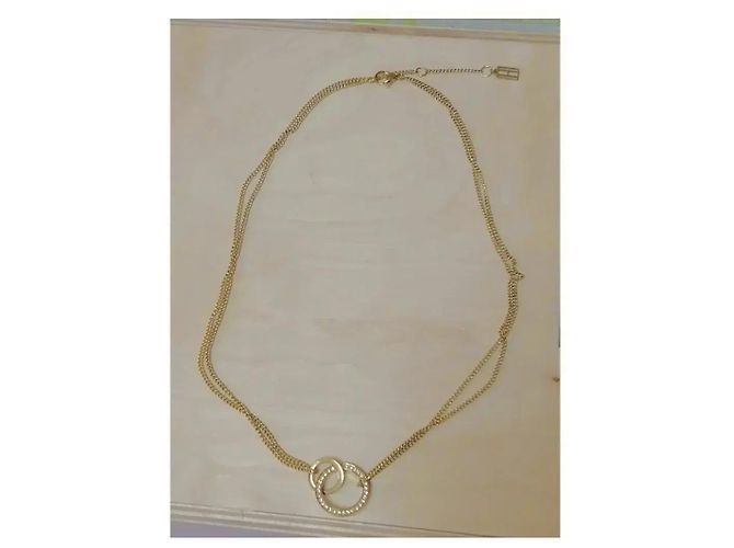 Tommy Hilfiger Collana Cerchi Intrecciati Oro D'oro - vista 4