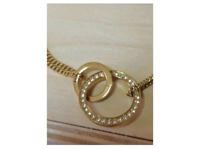 Tommy Hilfiger Collana Cerchi Intrecciati Oro D'oro - vista 5