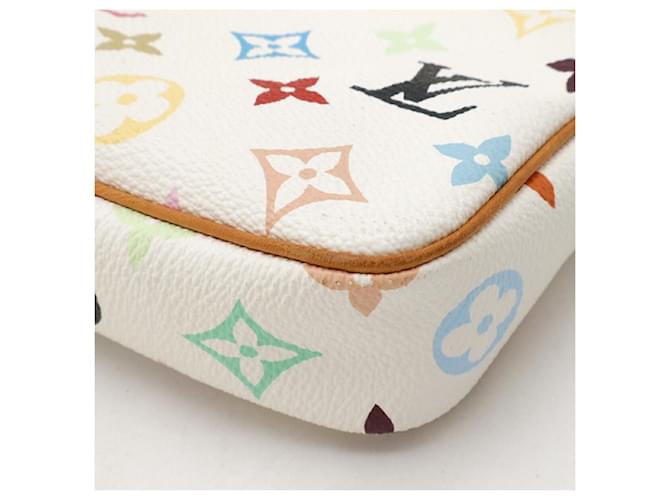 Louis Vuitton Monogram Pochette Accessoire Bianco - vista 3