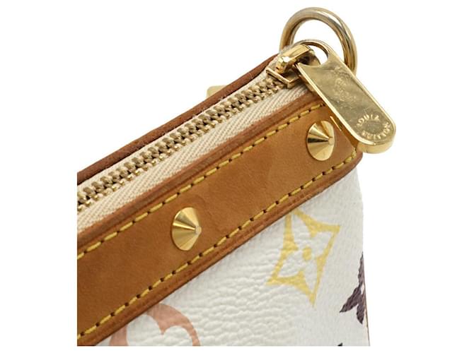 Louis Vuitton Monogram Pochette Accessoire Bianco - vista 4