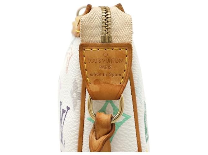 Louis Vuitton Monogram Pochette Accessoire Bianco - vista 5