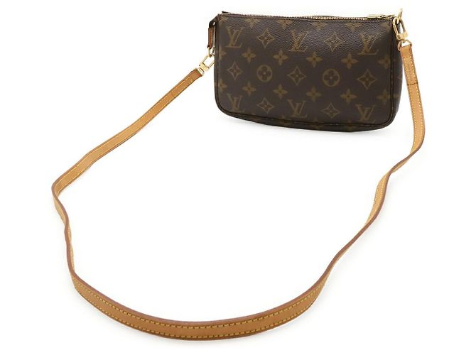 Louis Vuitton Monogram Pochette Accessoires Tasche Braun - Ansicht 2