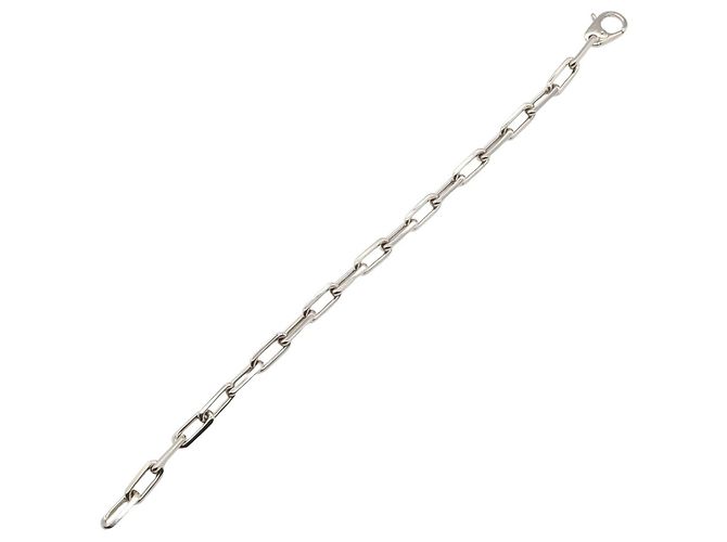 Bracciale Cartier Santos Oro Bianco - vista 6