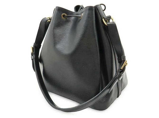 Bolso de Hombro Louis Vuitton Epi Petit Noe Negro - vista 2