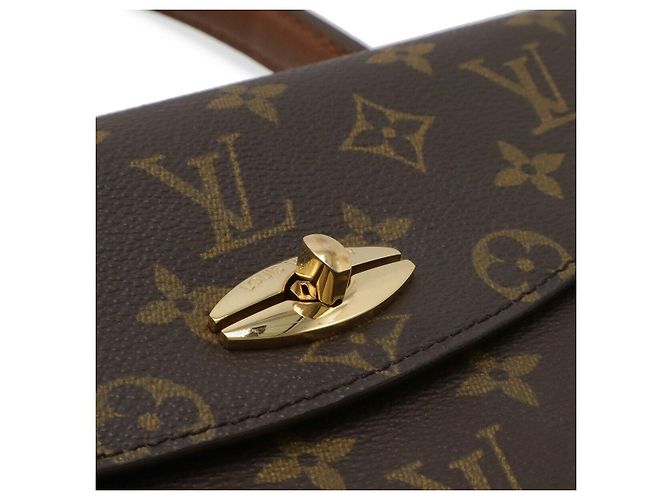 Borsa Louis Vuitton Monogram Malletier Marrone - vista 4