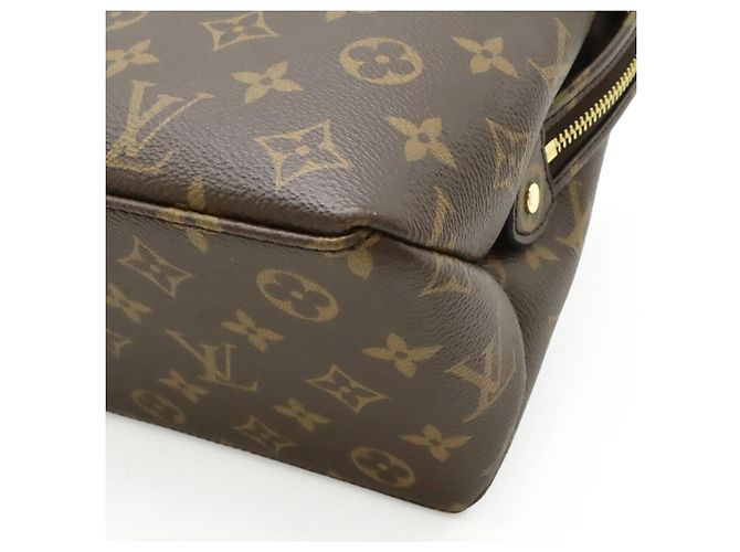 Borsa Louis Vuitton Monogram Petit Palais PM Marrone - vista 3