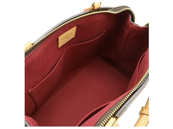 Borsa Louis Vuitton Monogram Petit Palais PM Marrone - vista 7