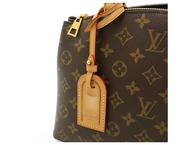 Borsa Louis Vuitton Monogram Petit Palais PM Marrone - vista 9