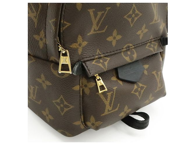 Louis Vuitton Monogram Palm Springs Mini Rucksack Braun - Ansicht 9