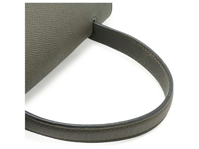 Céline Borsa Nano Belt Bag 2WAY in pelle Celine Grigio - vista 6