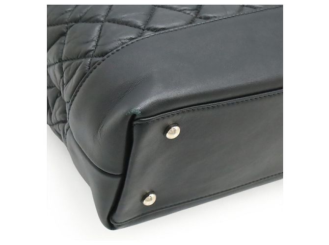 Borsa Tote Chanel Matelasse Coco Mark Nero - vista 3