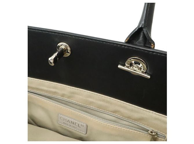 Borsa Tote Chanel Matelasse Coco Mark Nero - vista 7
