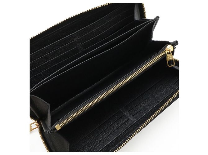 Portafoglio Zippy Louis Vuitton Monogram Empreinte Nero - vista 5