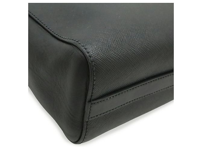 Borsa 2WAY in pelle Saffiano Prada Nero - vista 3