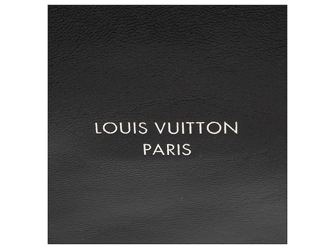 Borsa a Spalla Louis Vuitton Lambskin CarryAll Vibe MM Nero - vista 8