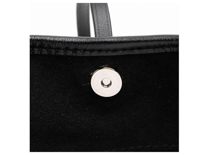Borsa a Spalla Louis Vuitton Lambskin CarryAll Vibe MM Nero - vista 9