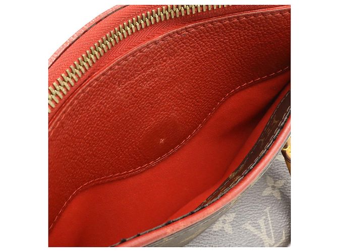 Borsa Louis Vuitton Monogram Pallas BB Rosso - vista 8