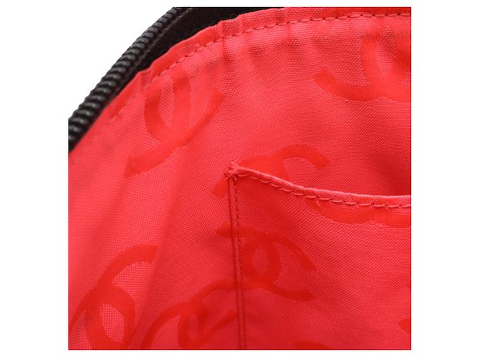 Chanel Cambon Line Coco Mark Schultertasche Medium Schwarz - Ansicht 8