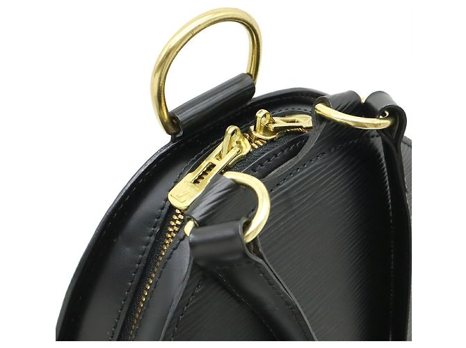 Louis Vuitton Epi Leather Mabillon Backpack Black - view 6