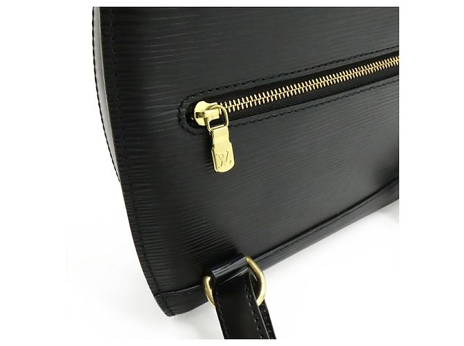 Louis Vuitton Epi Leather Mabillon Backpack Black - view 8