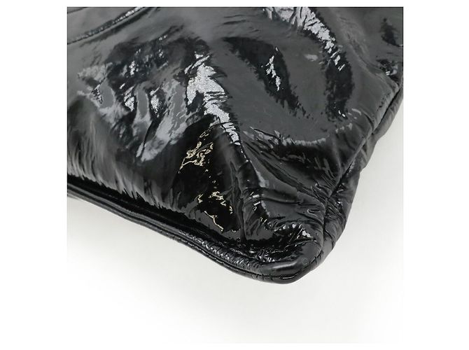 Borsa Tote Chanel Coco Mark Bonbon Nero - vista 3