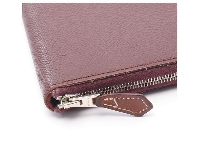 Hermès Hermes Azap Long Silk'in Wallet Brown - view 5