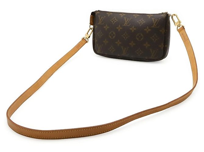 Louis Vuitton Monogram Pochette Accessoires Tasche Braun - Ansicht 2