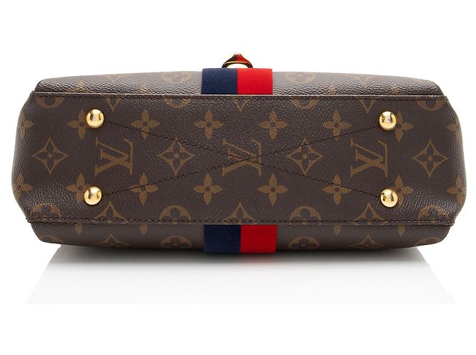 Borsa Georges BB in Canvas Monogram Louis Vuitton Blu - vista 4