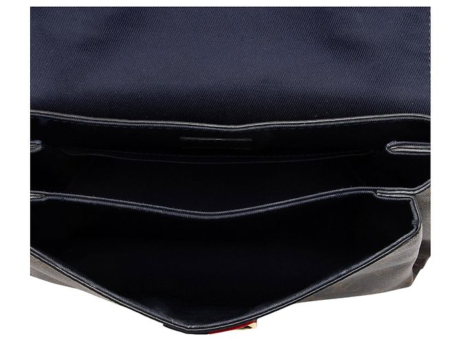 Borsa Georges BB in Canvas Monogram Louis Vuitton Blu - vista 7