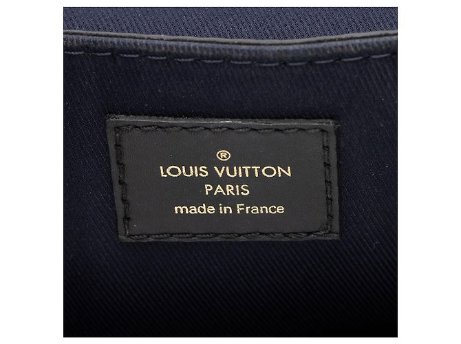 Borsa Georges BB in Canvas Monogram Louis Vuitton Blu - vista 8