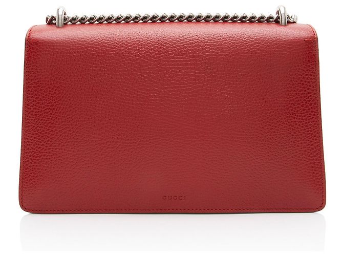 Bolso de hombro Dionysus Medium de cuero y cristal Gucci Roja - vista 3