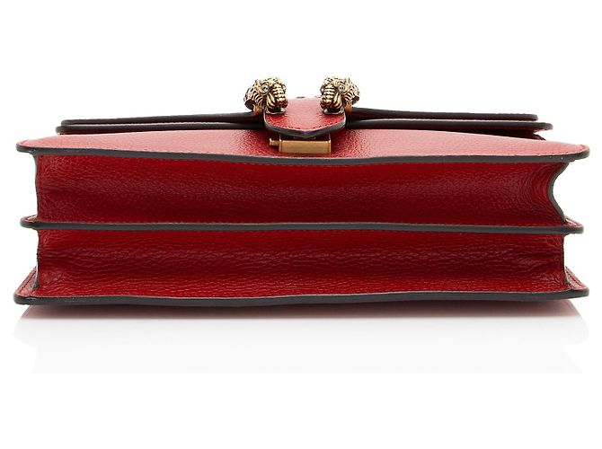 Bolso de hombro Dionysus Medium de cuero y cristal Gucci Roja - vista 4