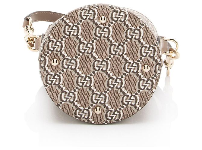 Mini bucket con coulisse Gucci GG Shadow Crossbody - vista 4