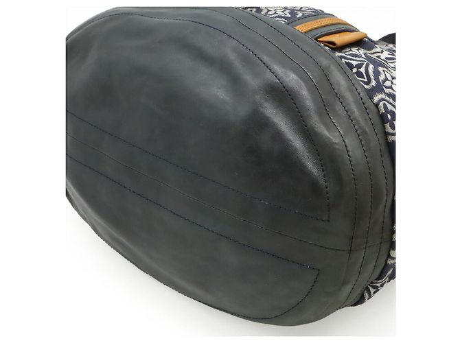Borsa Tote Louis Vuitton Aviator Blu - vista 3