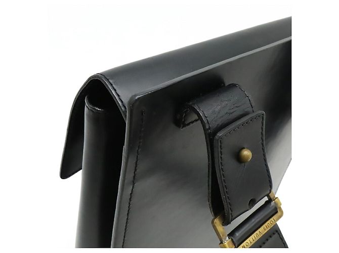 Borsa a tracolla Louis Vuitton Liege Fantasin Nero - vista 4
