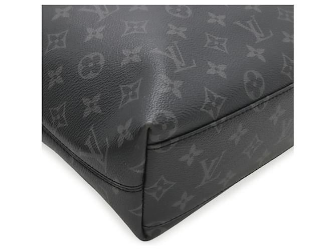 Valigetta Tote Explorer Louis Vuitton Monogram Eclipse Nero - vista 3