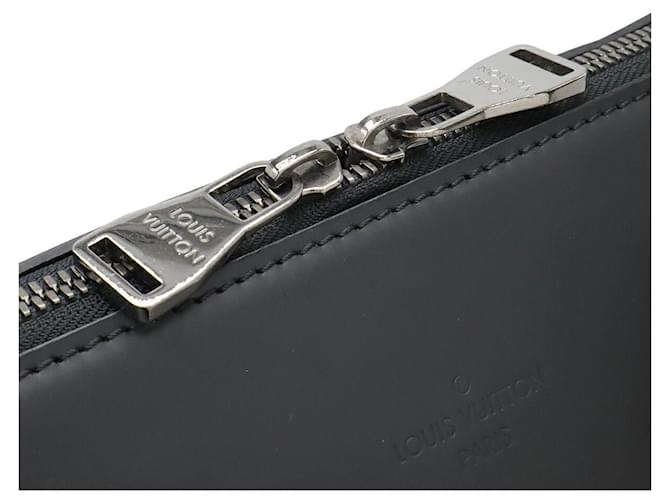 Valigetta Tote Explorer Louis Vuitton Monogram Eclipse Nero - vista 4