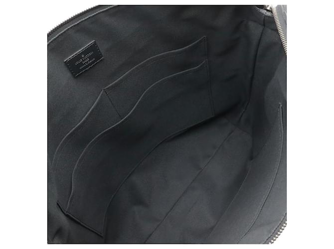 Valigetta Tote Explorer Louis Vuitton Monogram Eclipse Nero - vista 7