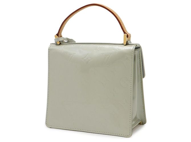 Borsa Louis Vuitton Vernis Spring Street Grigio - vista 2