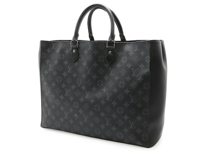 Borsa Tote Louis Vuitton Monogram Eclipse Nero - vista 2