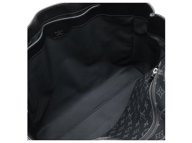 Borsa Tote Louis Vuitton Monogram Eclipse Nero - vista 6