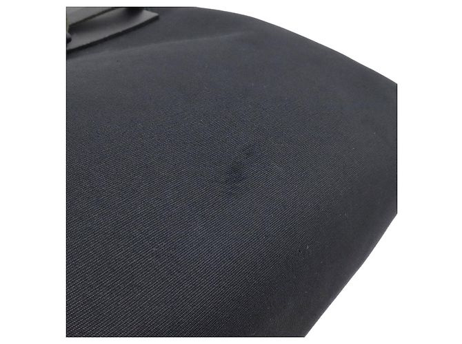 Hermès Hermes Toile Officier Leather Herbag MM Nero - vista 4
