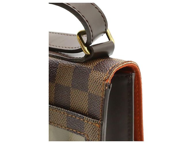 Borsa a tracolla Louis Vuitton Damier Portobello Marrone - vista 8