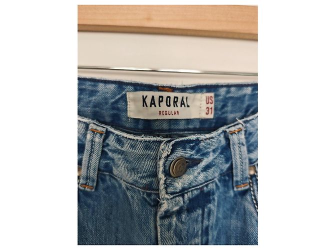 Autre Marque Jeans Kaporal lavati e strappati Blu - vista 6