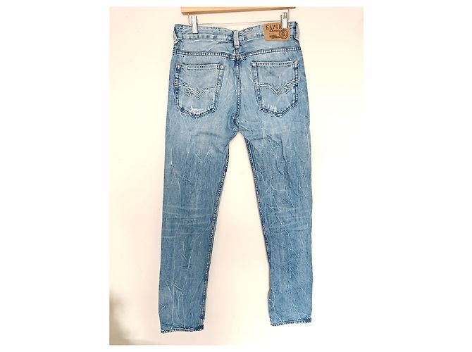 Autre Marque Jeans Kaporal lavati e strappati Blu - vista 7