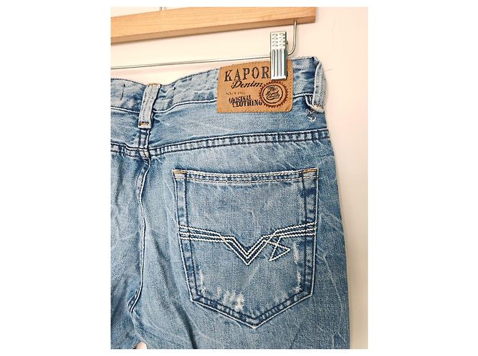 Autre Marque Jeans Kaporal lavati e strappati Blu - vista 8