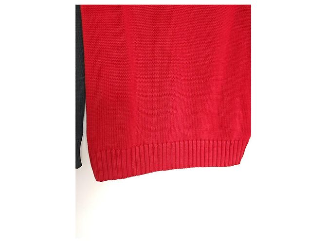 Polo Ralph Lauren 1/4 Zip Pullover - Rot/Schwarz Blau - Ansicht 6